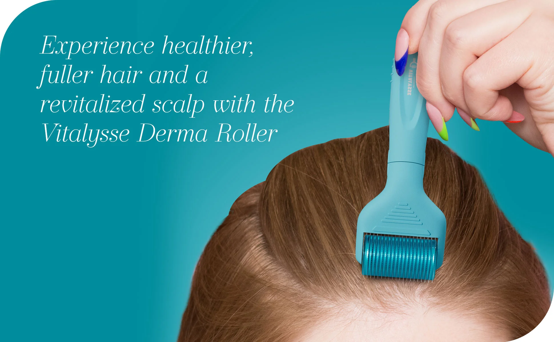 Vitalysse 0.5mm Derma Roller for Scalp, Face & Body - Image 3